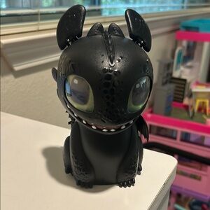 Black Dragon Toy Figure